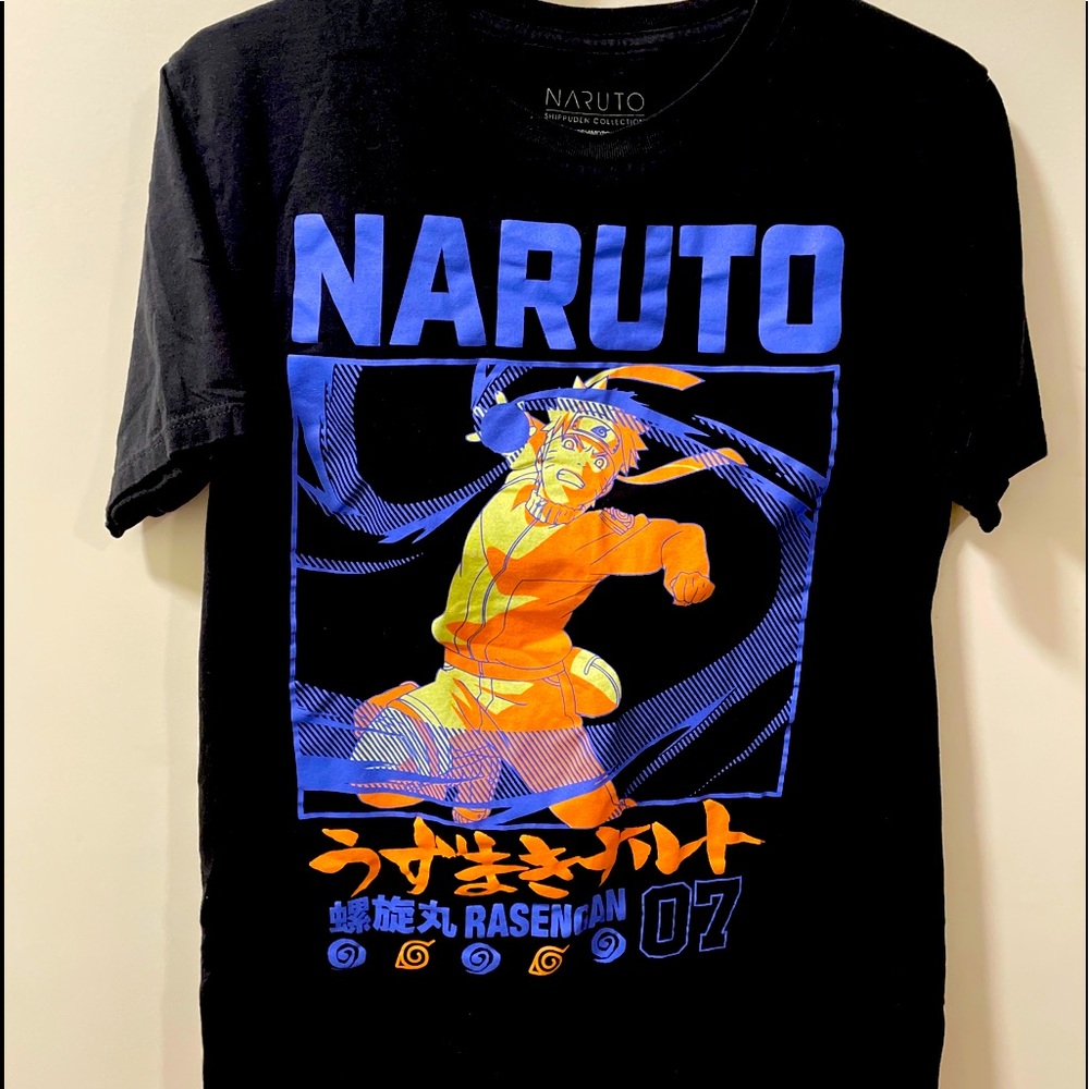 NARUTO SHIPPUDEN RASENGAN 07' JAPANESE T-shirt